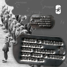 Ražba identifikačních známek DOG TAGS 1940-1941